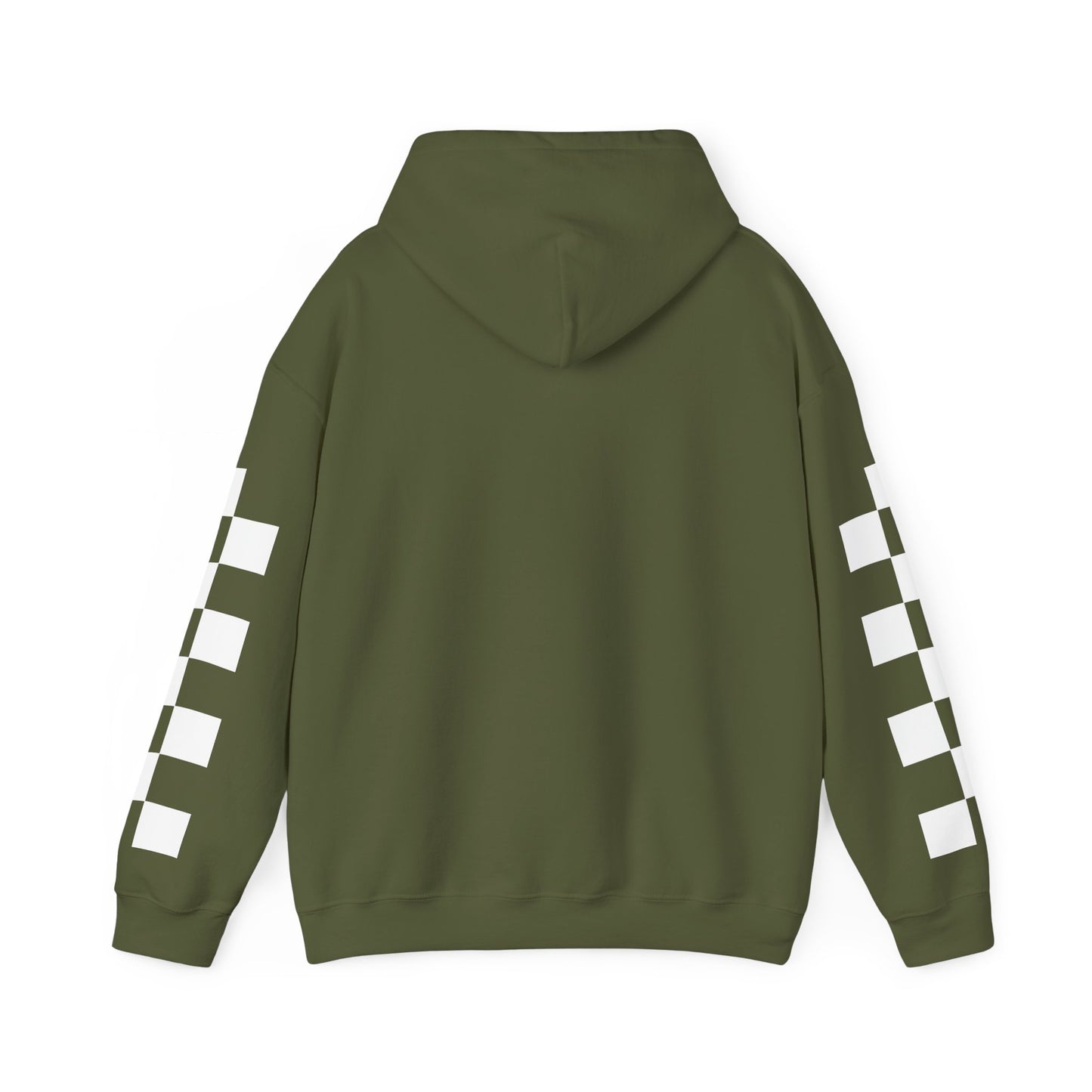 Checkered Lightening Bolt Hoodie