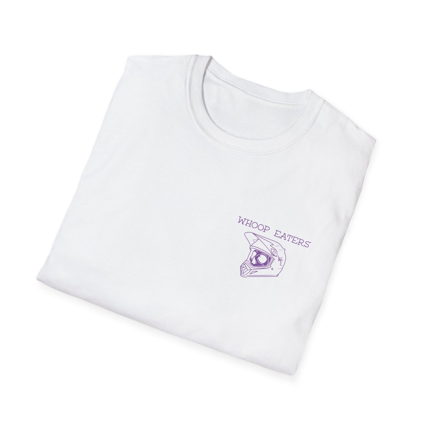 Purple Moto Helmet Tee