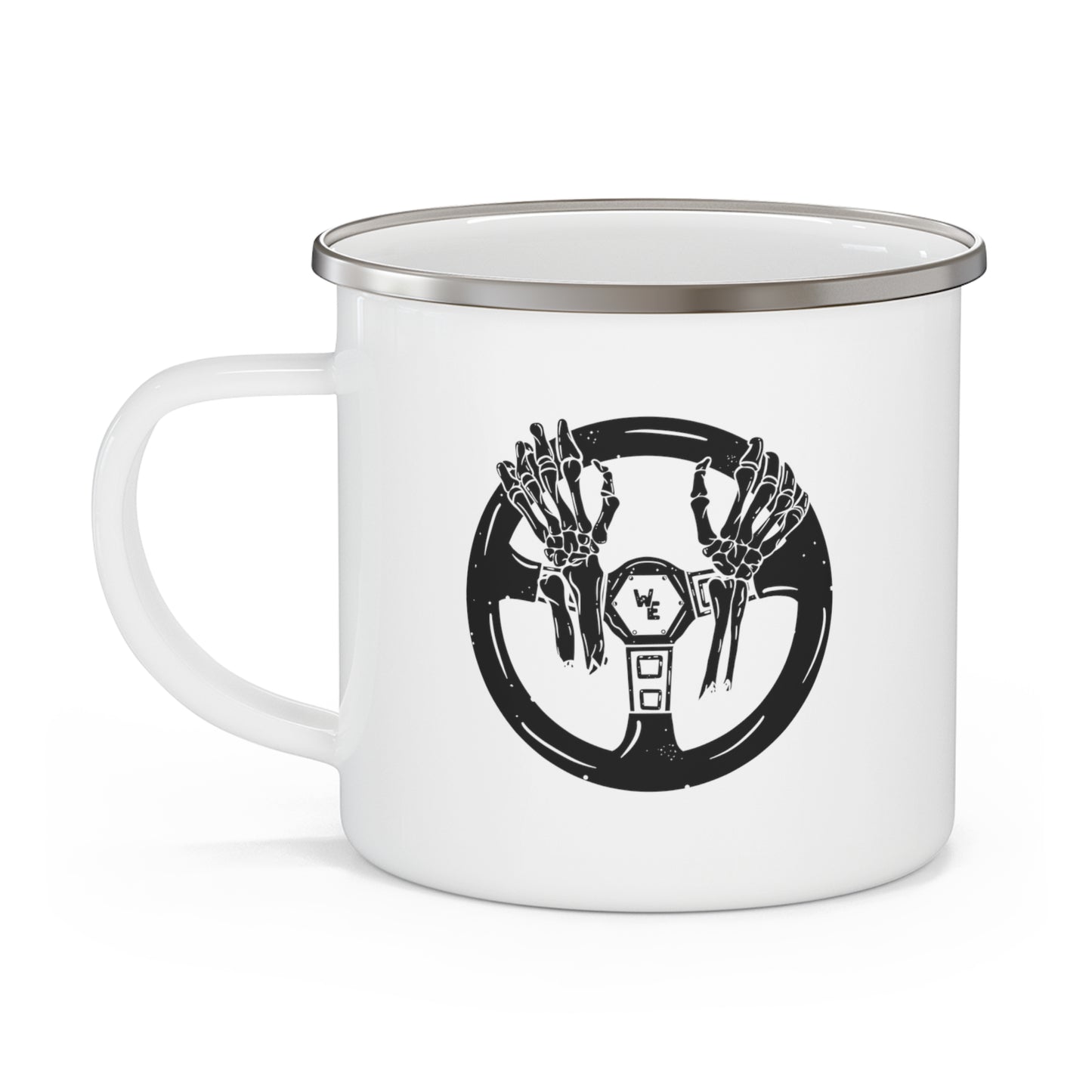 Whoop Eaters Logo Enamel Mug