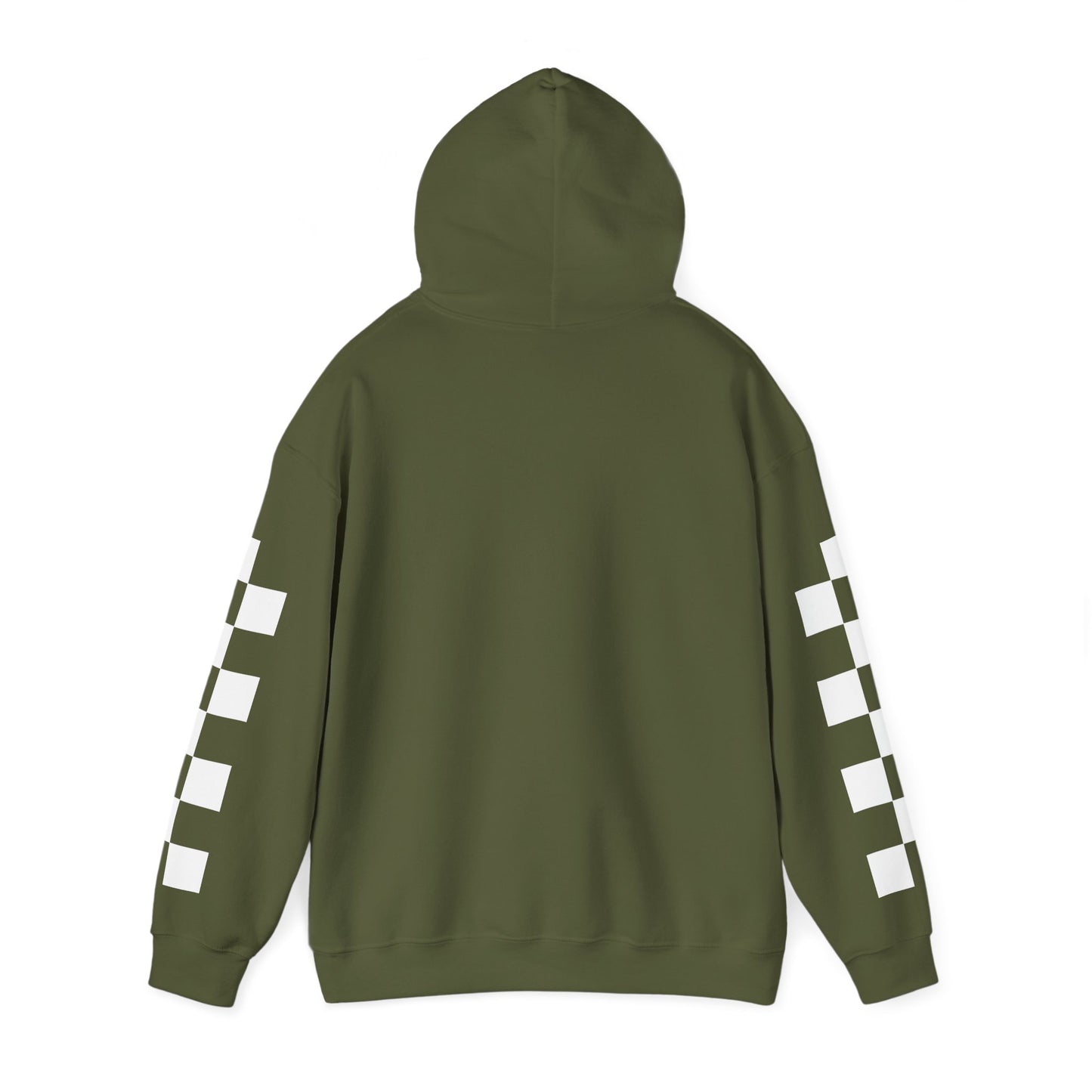 Checkered Lightening Bolt Hoodie