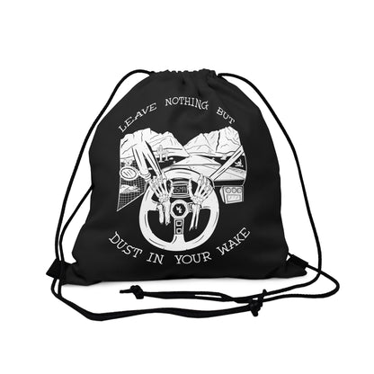 Leave Nothing Drawstring Backpack