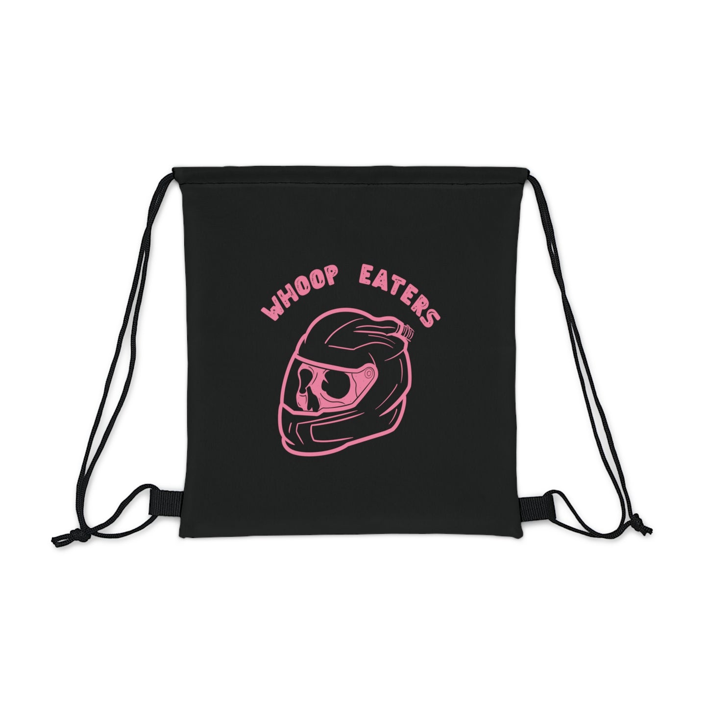 Pink Pumper Helmet Drawstring Backpack